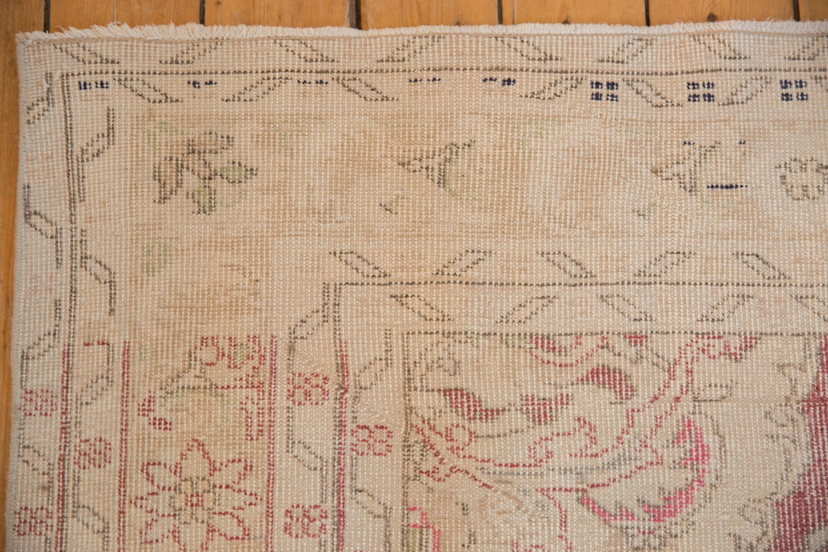 6.5x9 Vintage Distressed Oushak Carpet