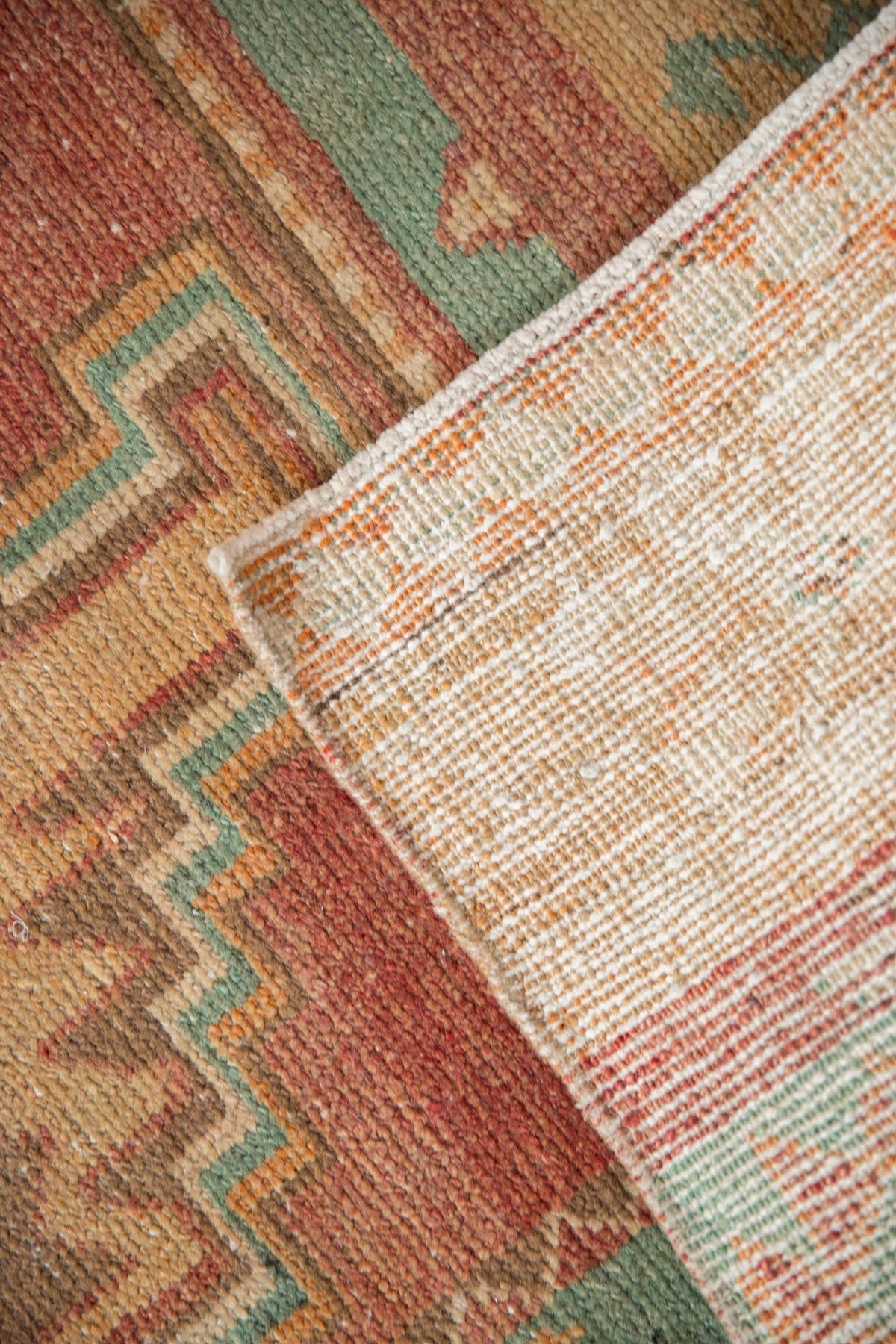 3x10 Vintage Distressed Oushak Rug Runner