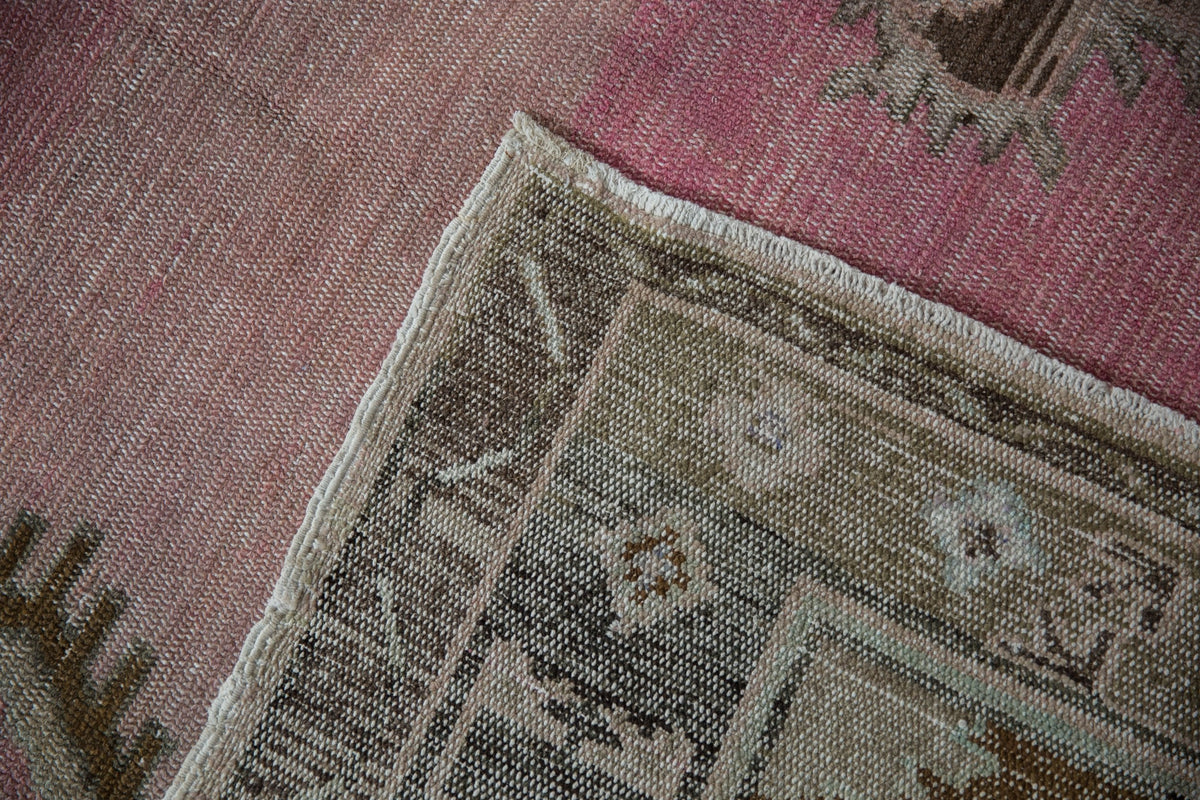 7.5x15.5 Vintage Distressed Kars Carpet Runner