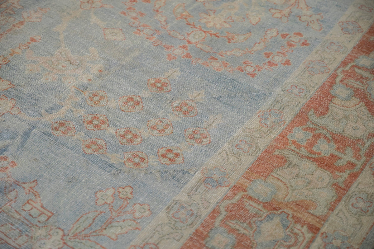 8.5x12 Vintage Distressed Mahal Carpet