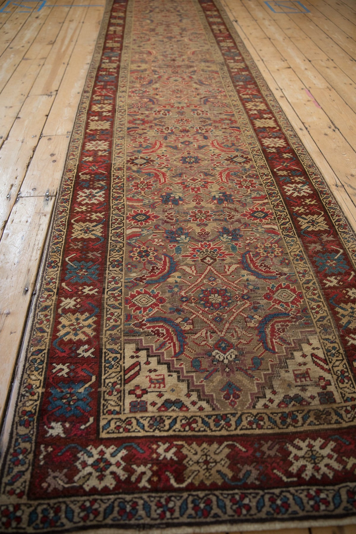 3x14.5 Antique Karabagh Rug Runner