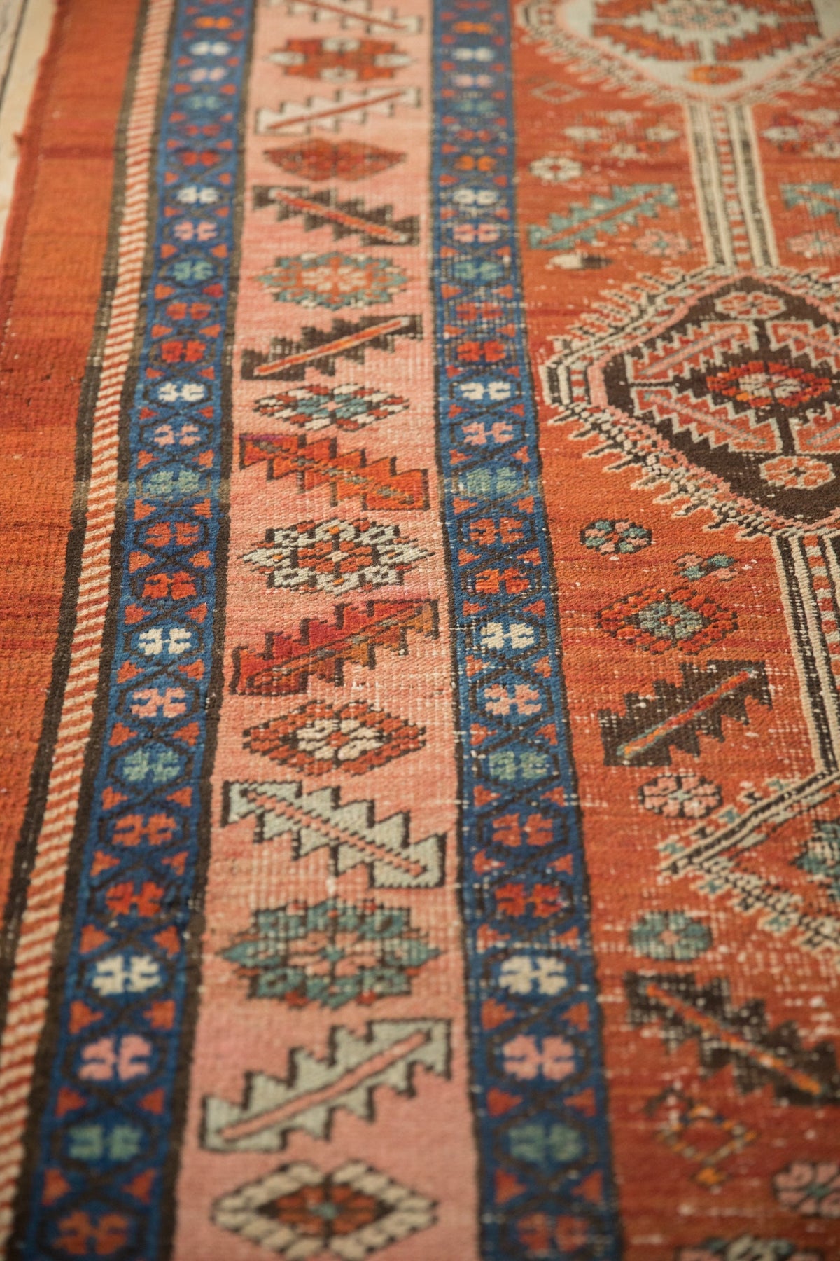 3x14.5 Antique Heriz Rug Runner