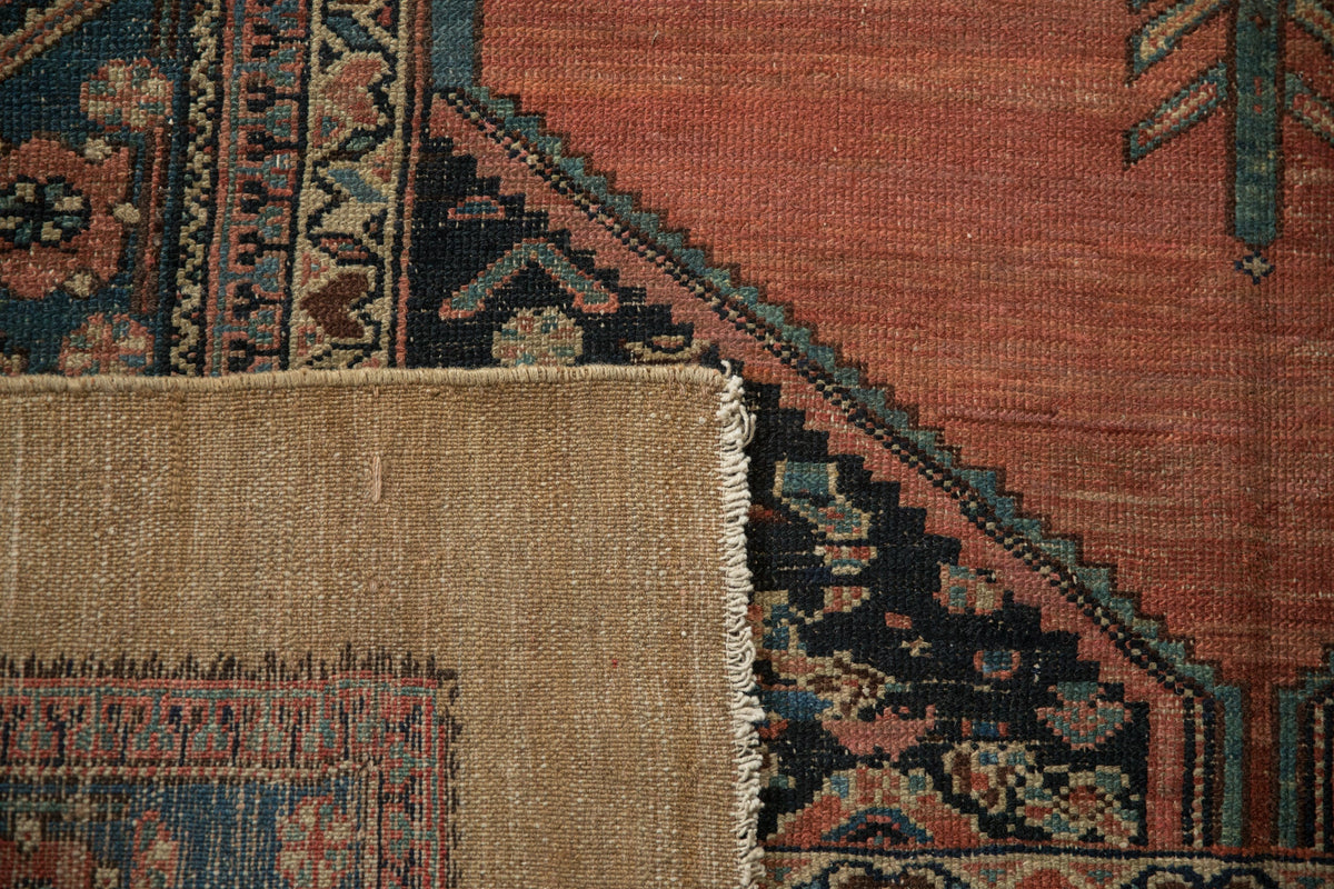 5.5x11 Antique Hamadan Rug Runner