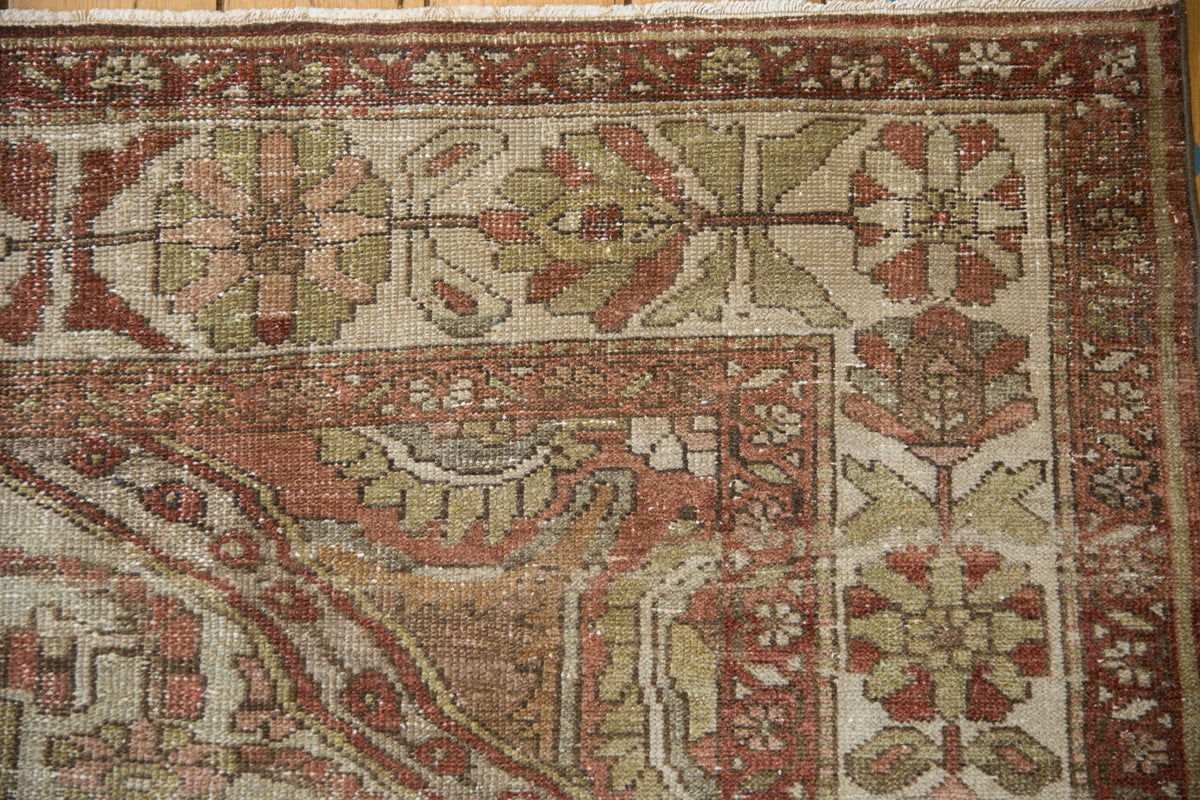 7x10 Vintage Distressed Baktiari Carpet