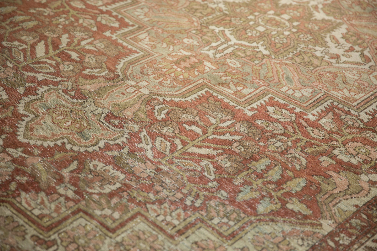 7x10 Vintage Distressed Baktiari Carpet