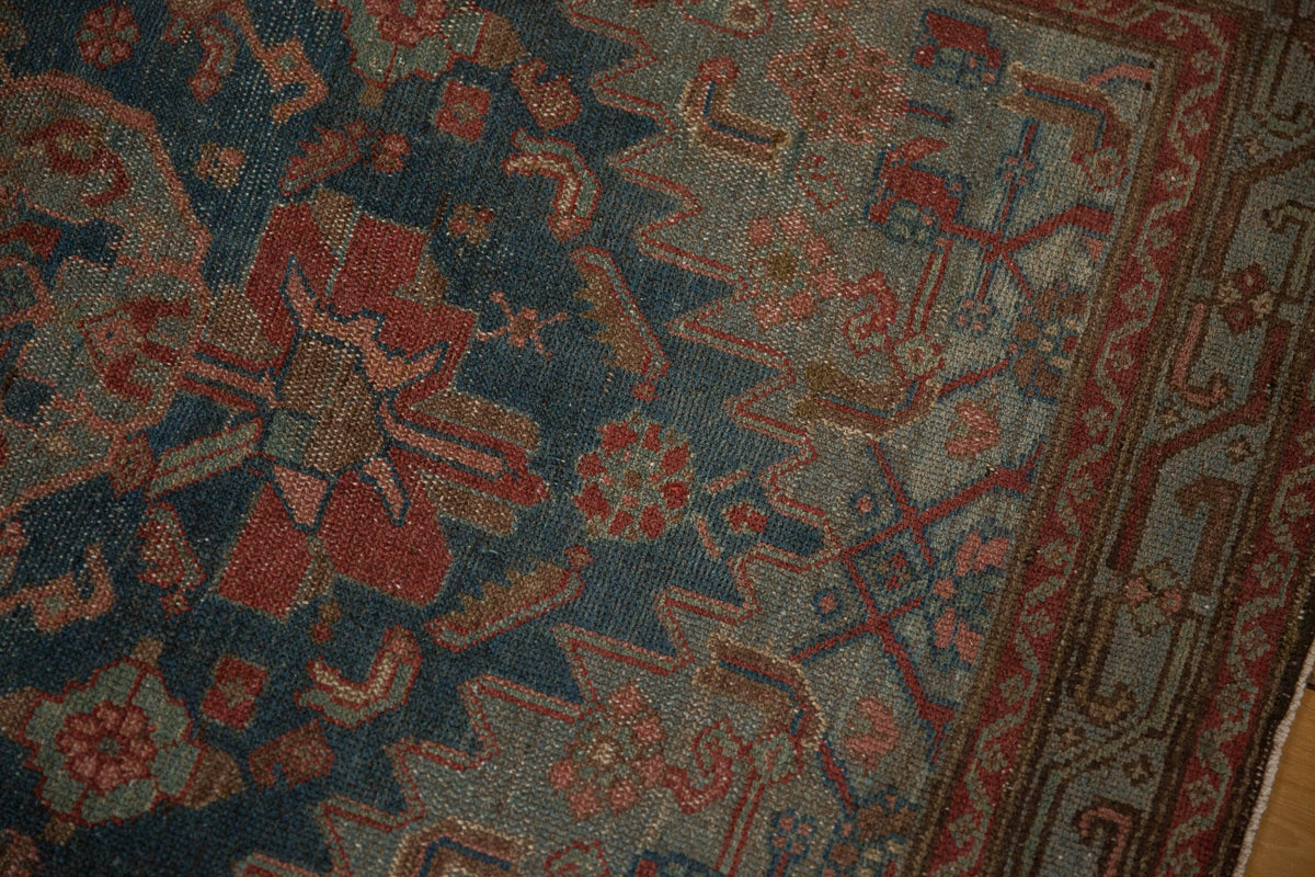 3.5x15.5 Vintage Distressed Malayer Rug Runner