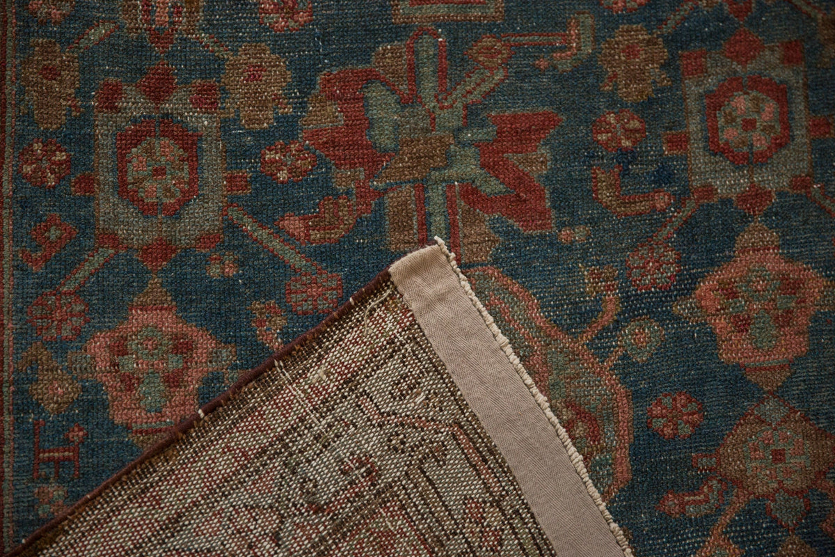 3.5x15.5 Vintage Distressed Malayer Rug Runner