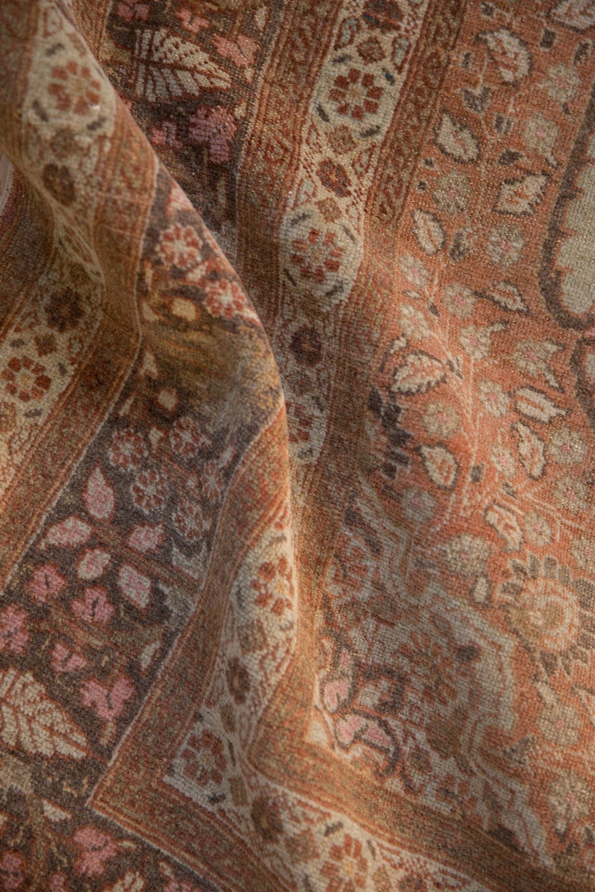 4x6 Antique Tabriz Rug