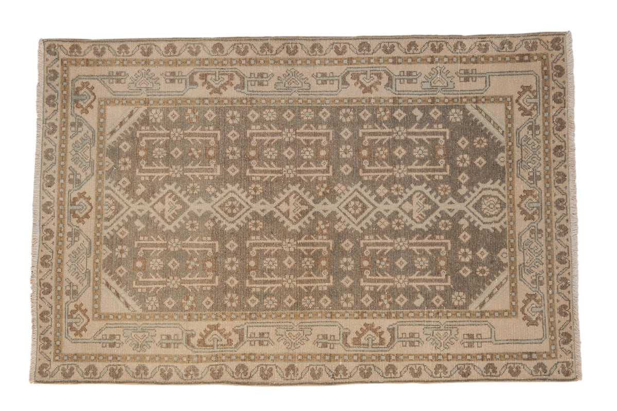 3.5x6 Vintage Distressed Hamadan Rug