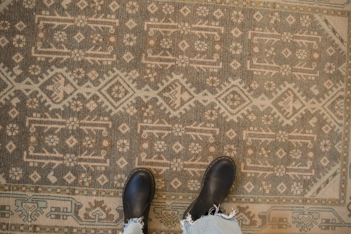3.5x6 Vintage Distressed Hamadan Rug