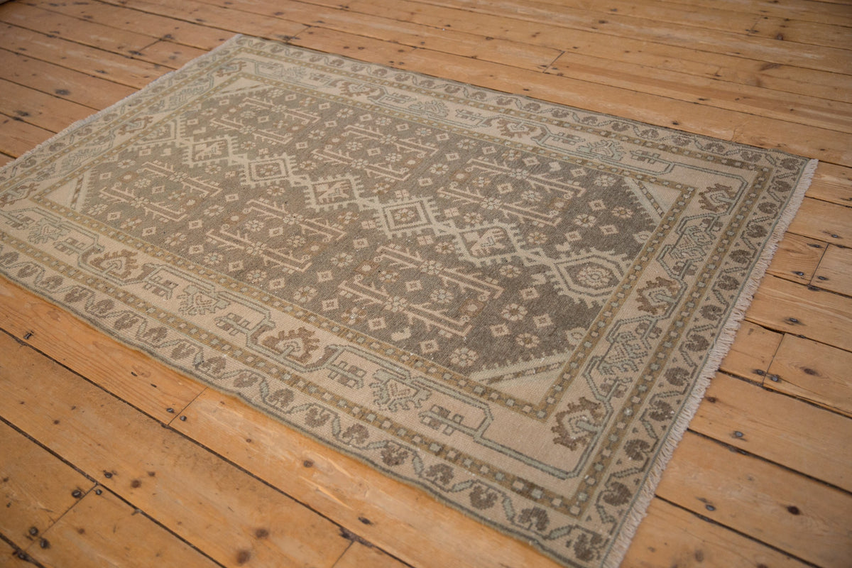 3.5x6 Vintage Distressed Hamadan Rug
