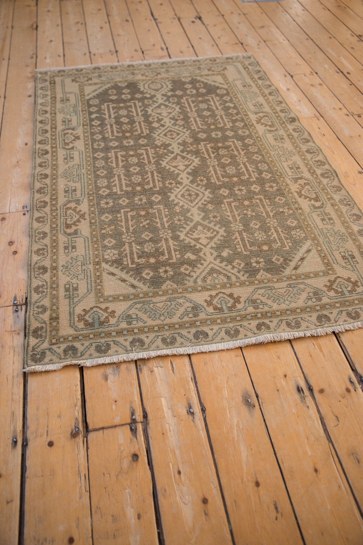 3.5x6 Vintage Distressed Hamadan Rug