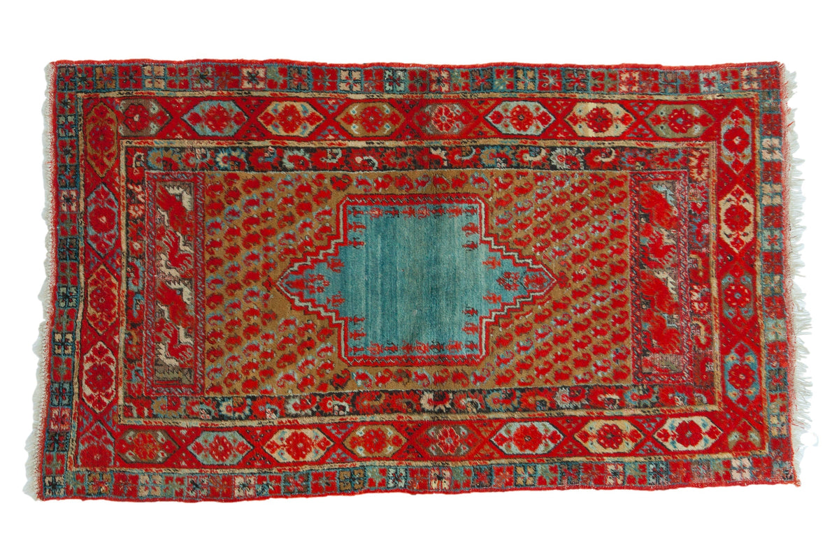 4x6.5 Antique Anatolian Rug