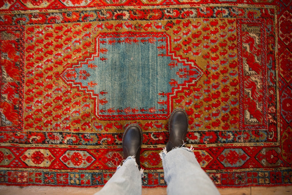 4x6.5 Antique Anatolian Rug