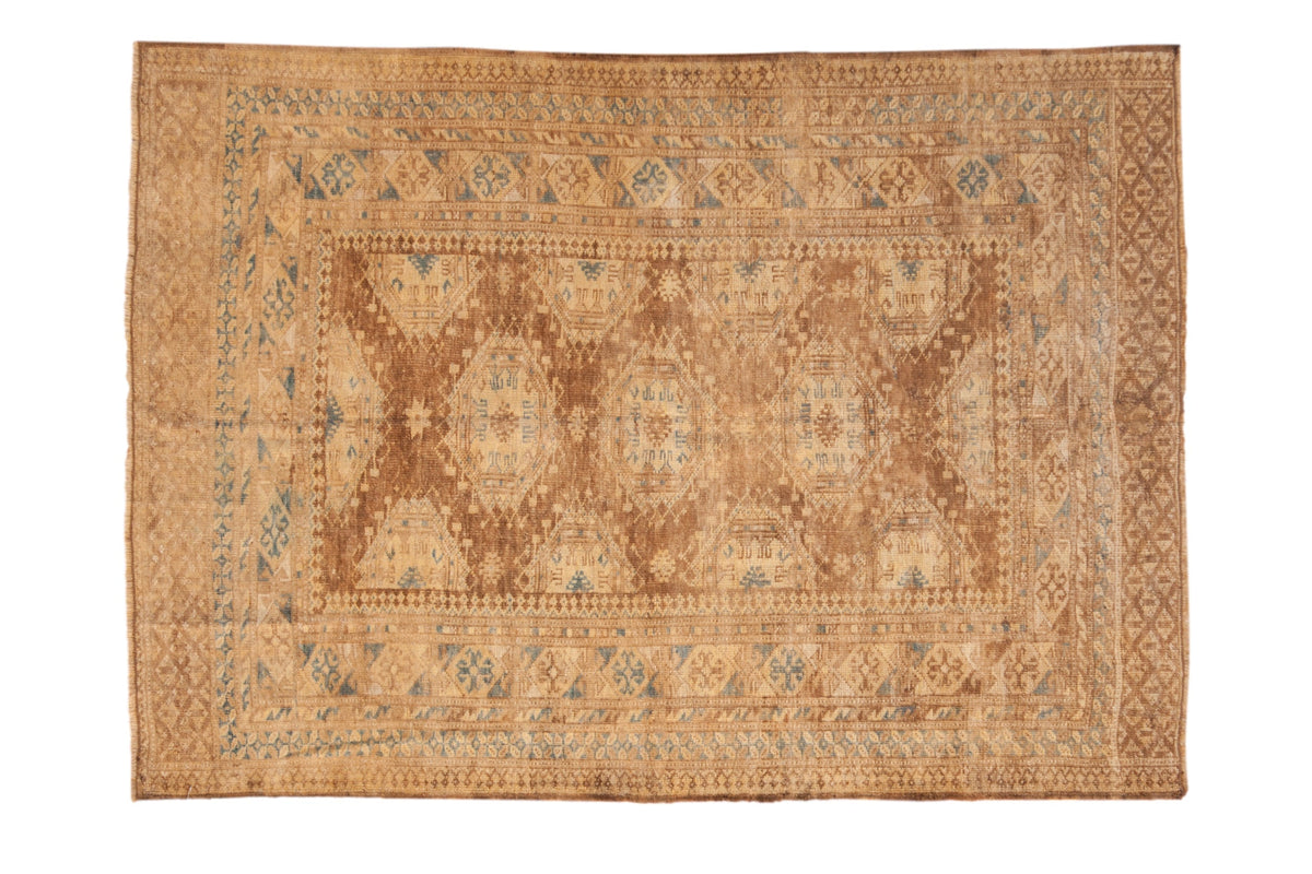 4x5.5 Vintage Afghan Rug
