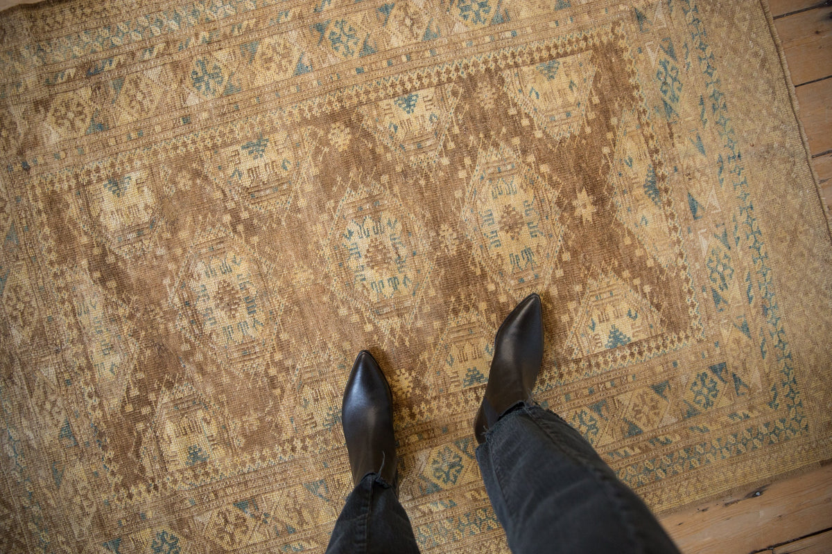 4x5.5 Vintage Afghan Rug