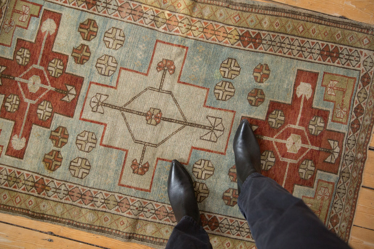 3x5 Vintage Distressed Caucasian Rug