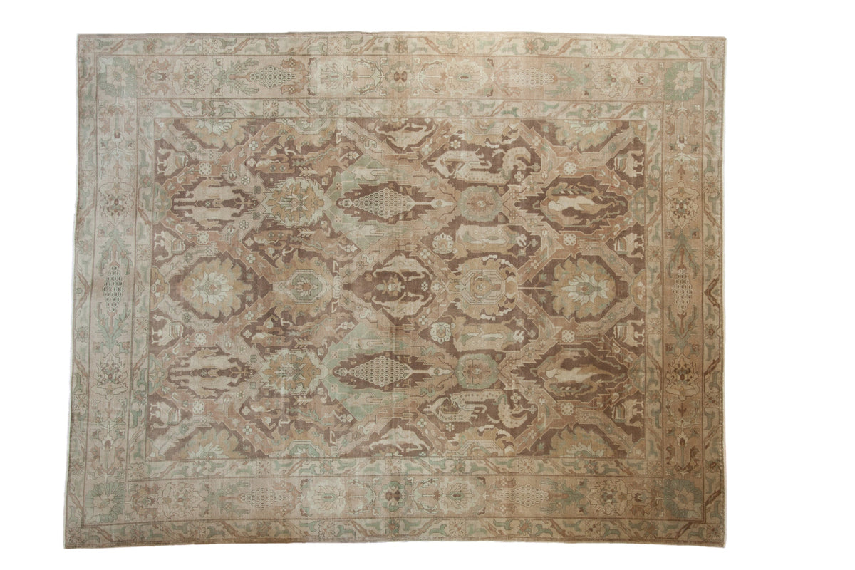 8x10.5 Vintage Distressed Sivas Carpet