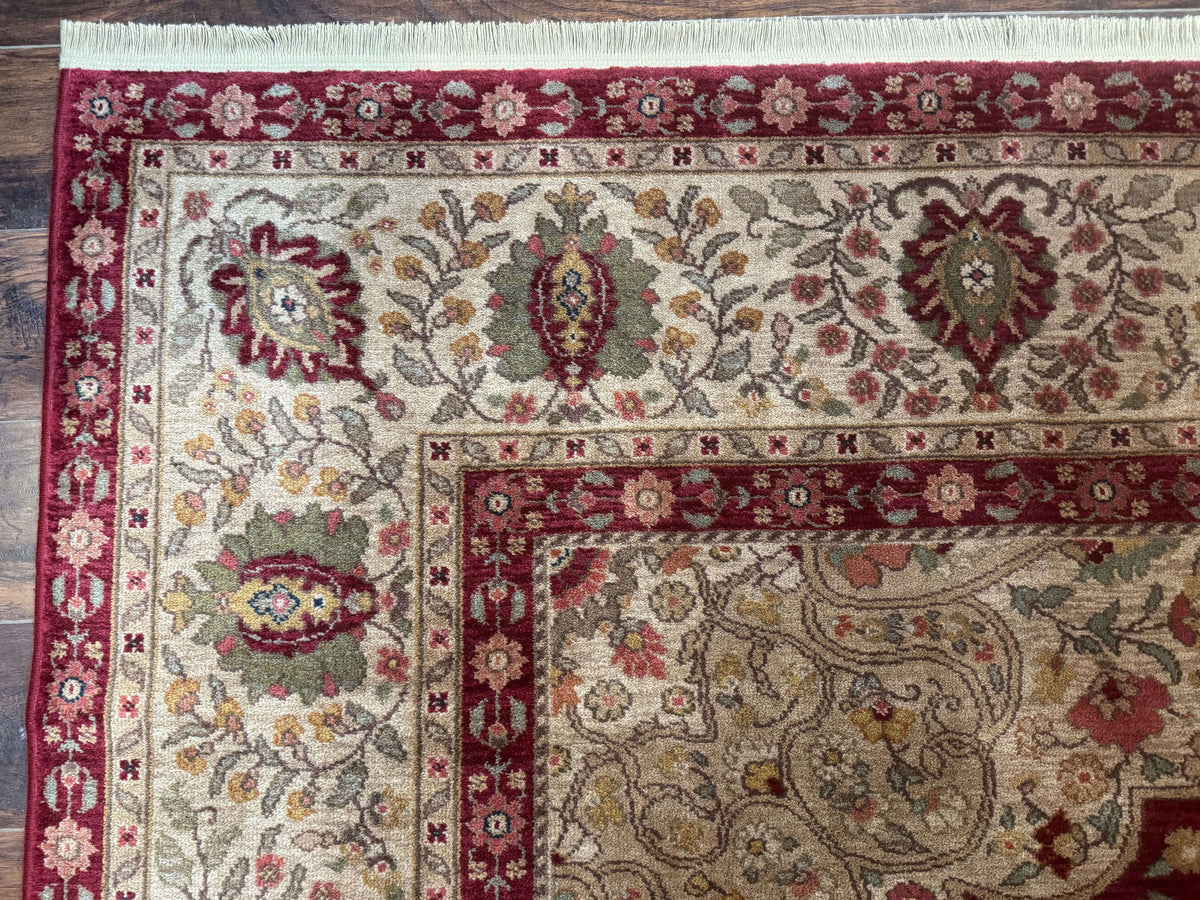 Karastan Rug 8.8 x 12, Antique Legends Royal Tabriz, Wool Pile, Vintage, Rare - Jewel Rugs, view 6
