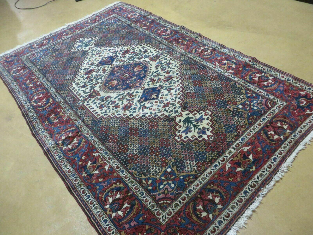 4' X 7' Vintage Handmade Turkish Floral Orient Medallion Wool Veg Dye Rug Nice - Jewel Rugs, view 3