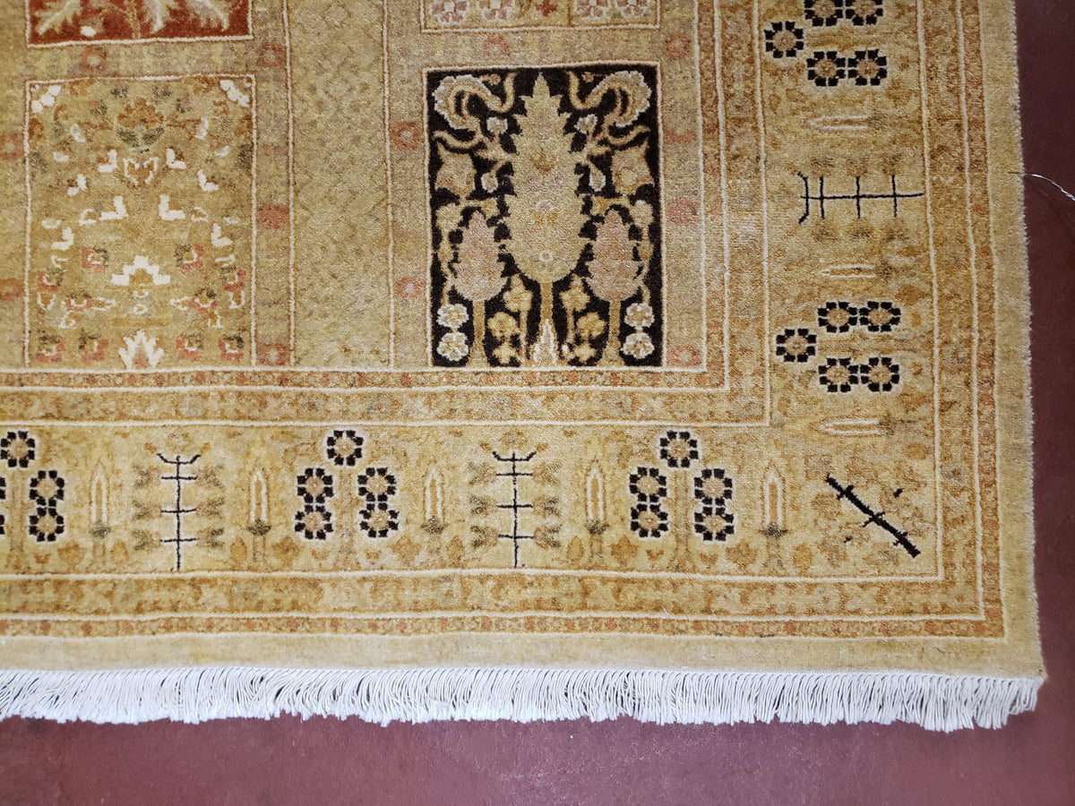 3' 2" x 12 ' 6" Pak Persian Safavieh Runner Haji Jalil Fine Runner Rug 3ft Runner 12ft Runner 13ft Runner Panel Design Runner Hand-Knotted - Jewel Rugs, view 10