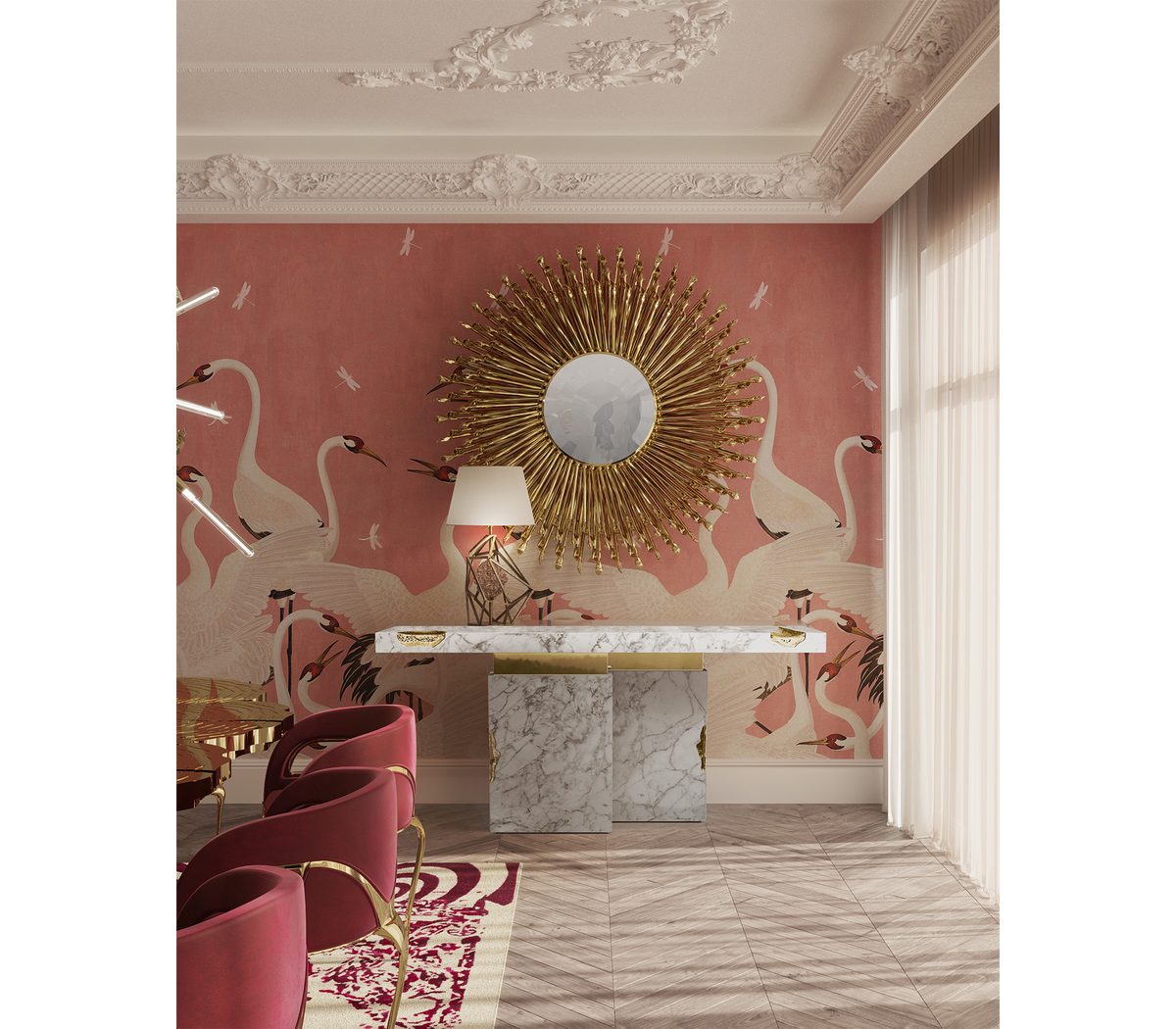 Empire Carrara Console by Boca do Lobo – view 7