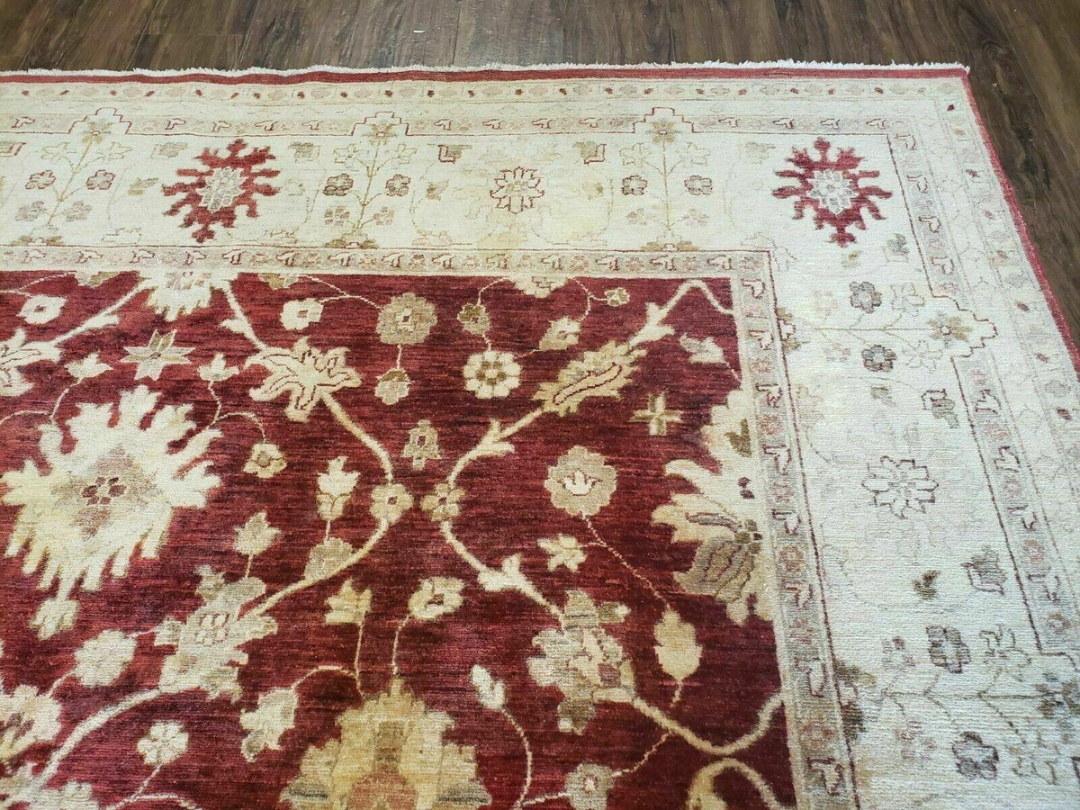 8' X 10' Handmade Peshawar Floral Oriental Wool Rug Hand Knotted Carpet Nice - Jewel Rugs, view 8