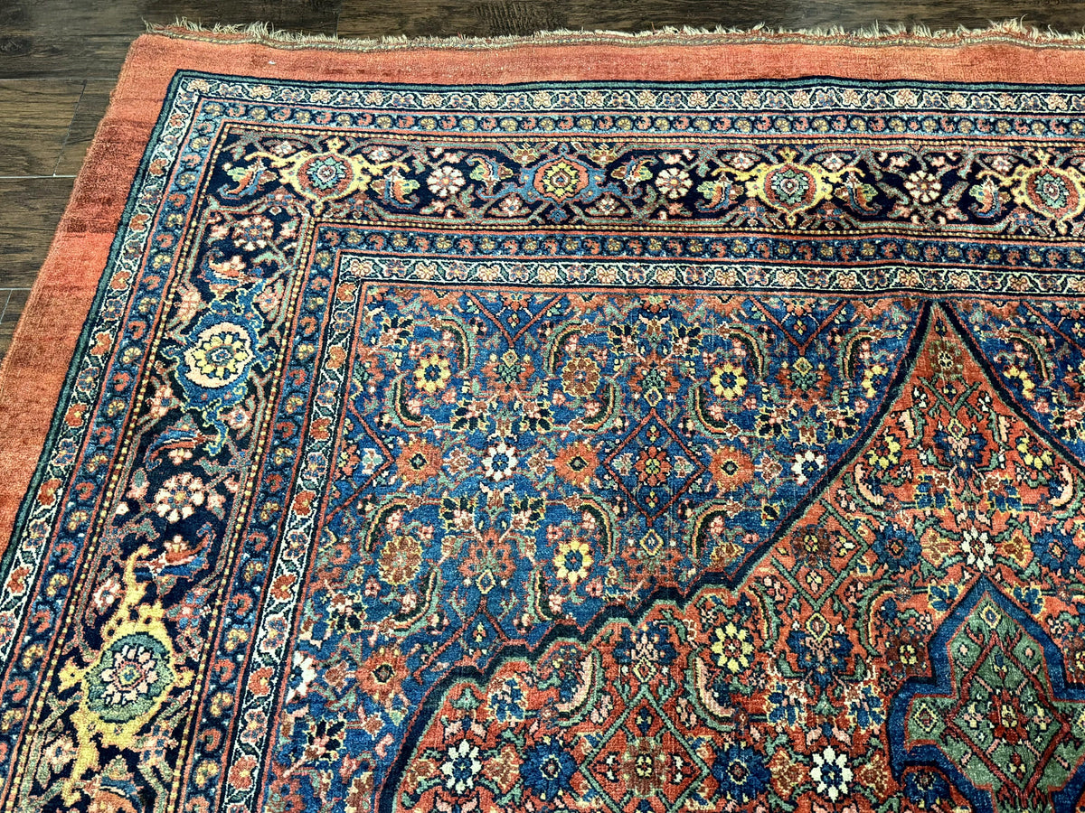 Antique Persian Bijar Rug 7x15 - Jewel Rugs, view 6