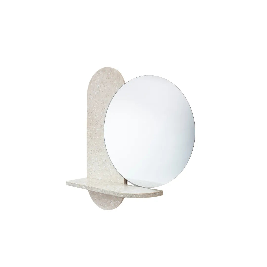 Wall mirror Oskar - recycled plastic image 0