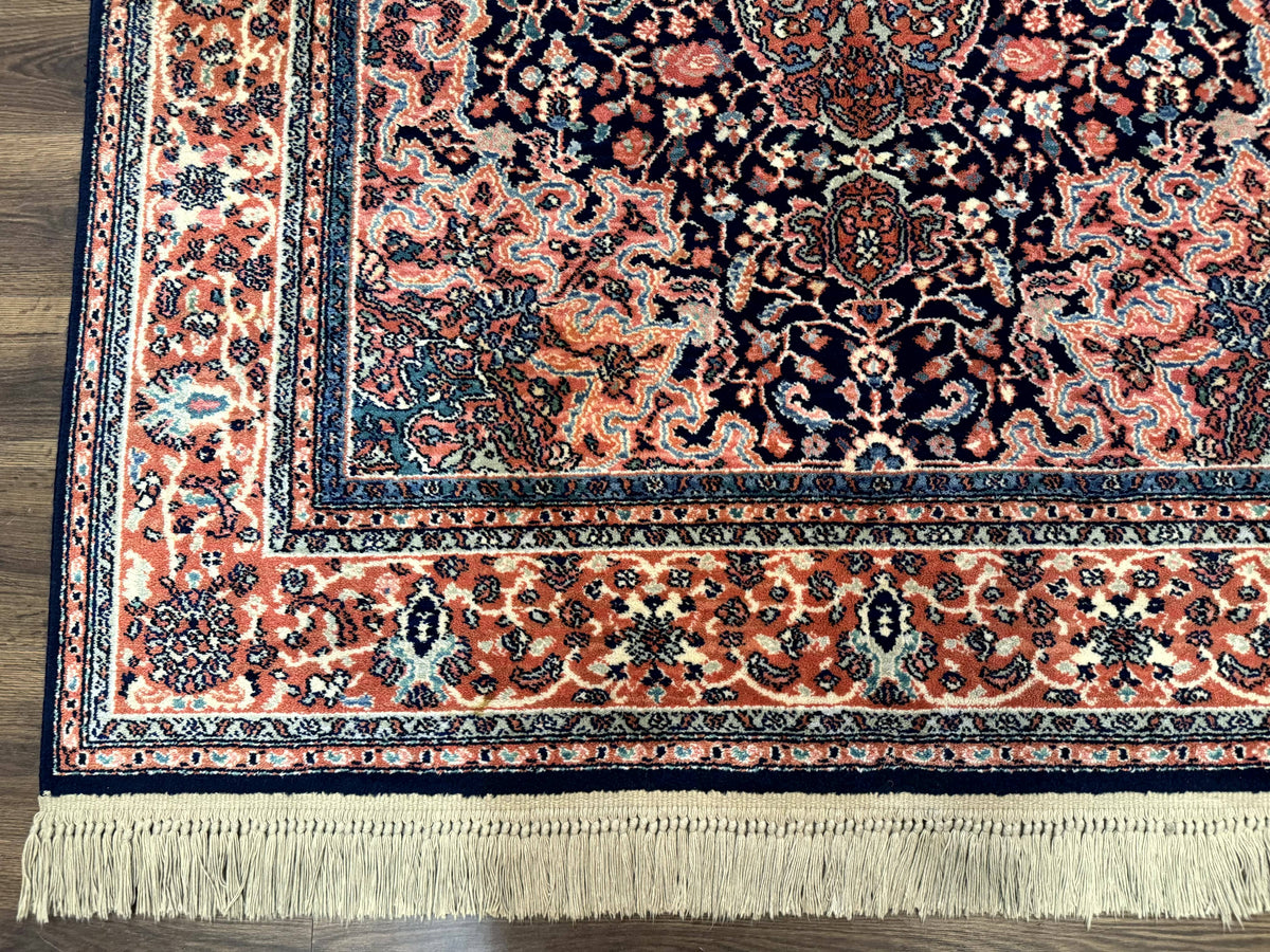 Karastan Rug 5.9 x 9, Kashan Medallion #741, Original Collection 700 Series, Discontinued, Wool Pile - Jewel Rugs, view 9