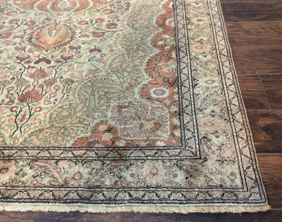 Antique Turkish Kayseri Rug 7x10 - Jewel Rugs, view 10