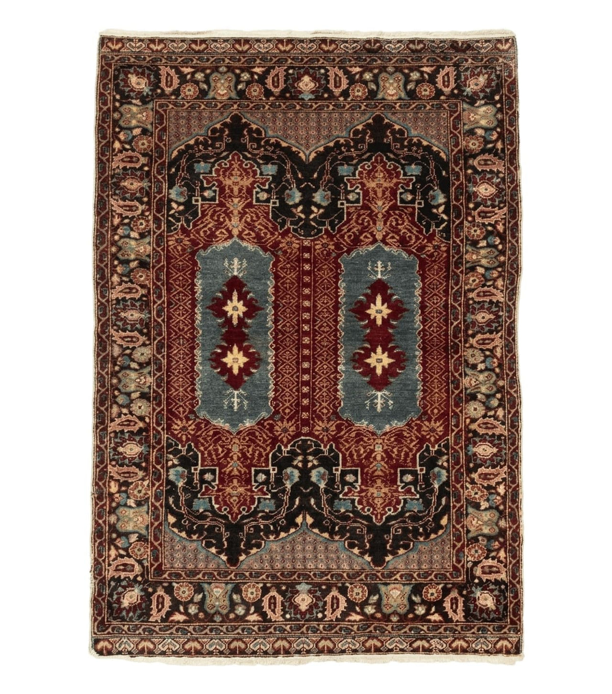 Antique Turkish Rug 4x6, Unique Rare Carpet - Jewel Rugs