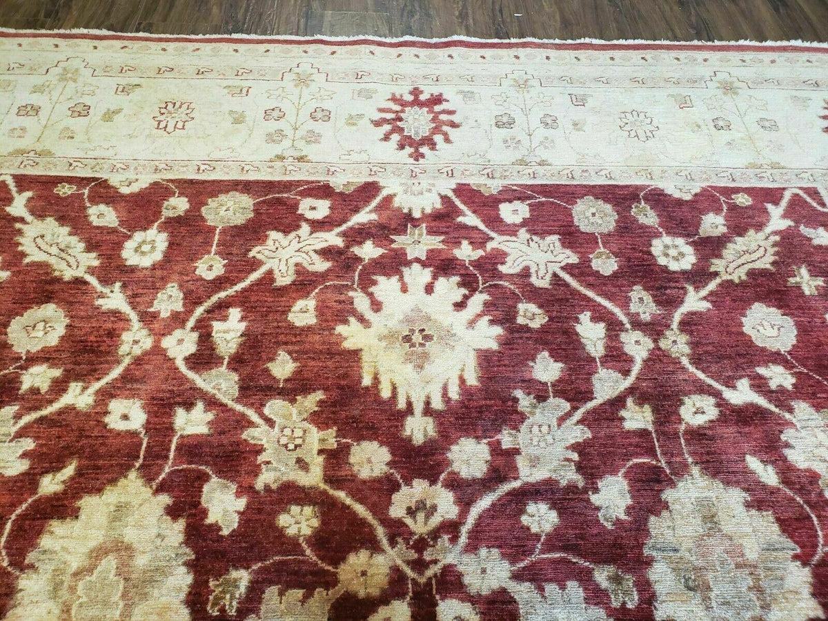 8' X 10' Handmade Peshawar Floral Oriental Wool Rug Hand Knotted Carpet Nice - Jewel Rugs, view 4