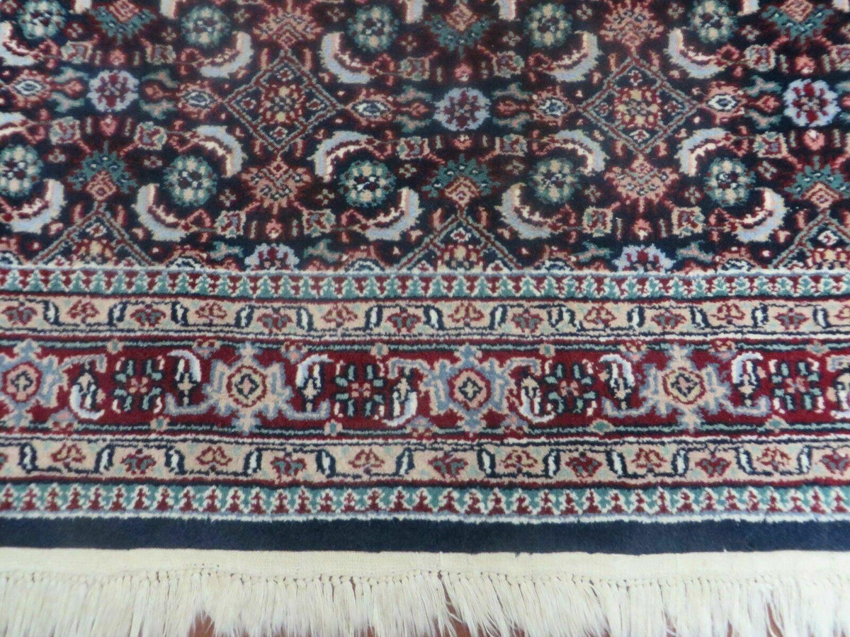 4' X 6' Vintage Handmade Indian Amristar Wool Rug Carpet Nice - Jewel Rugs, view 6