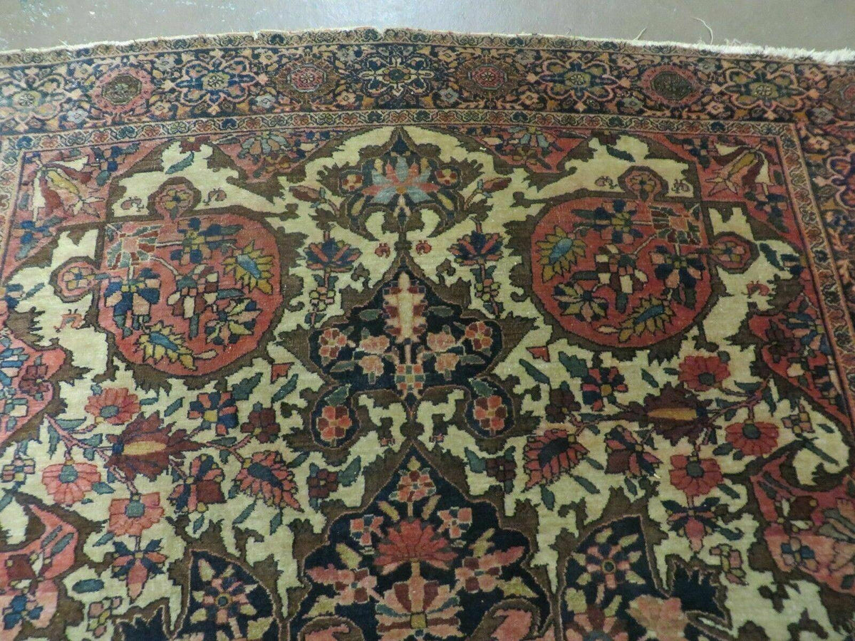 4' X 6' Antique Ultra Fine Handmade India Floral Oriental Wool Rug Carpet Nice - Jewel Rugs, view 4