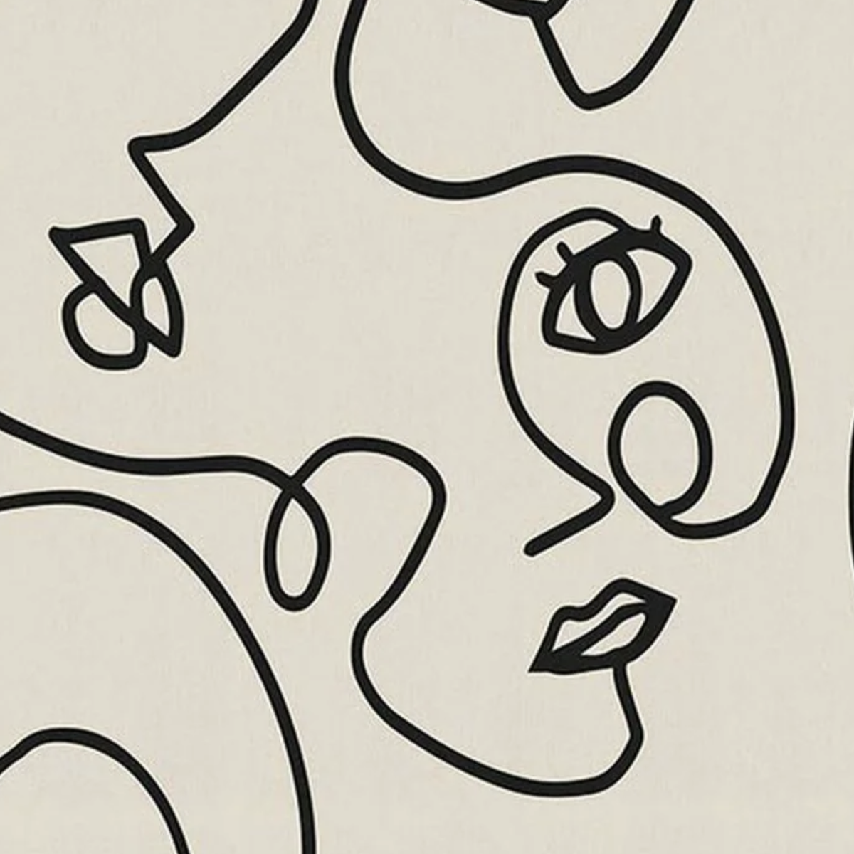 Face It Tea Towel - Source by Studio Skara, view 2