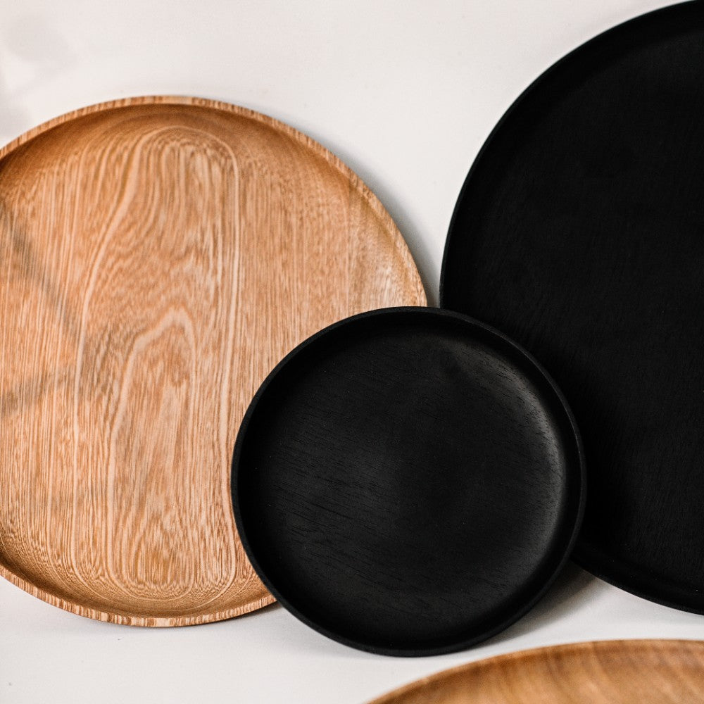 Rosa Morada Wooden Base Platter - Chechen Wood Design, view 3