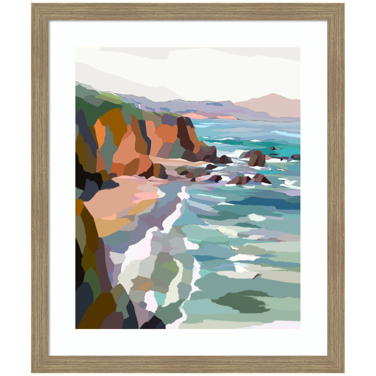 Framed Art Pho Beach by Nikita Jariwala