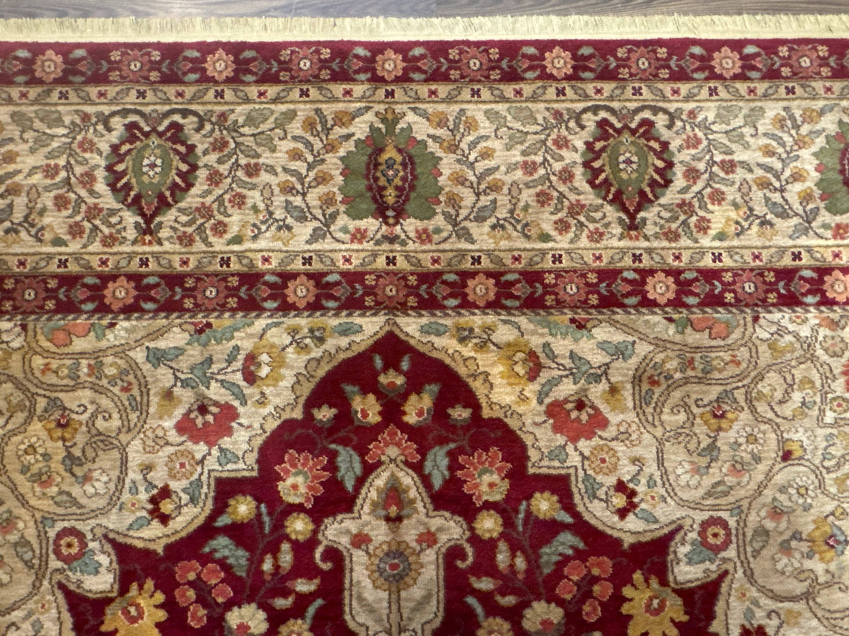 Karastan Rug 8.8 x 12, Antique Legends Royal Tabriz, Wool Pile, Vintage, Rare Design - Jewel Rugs, view 3