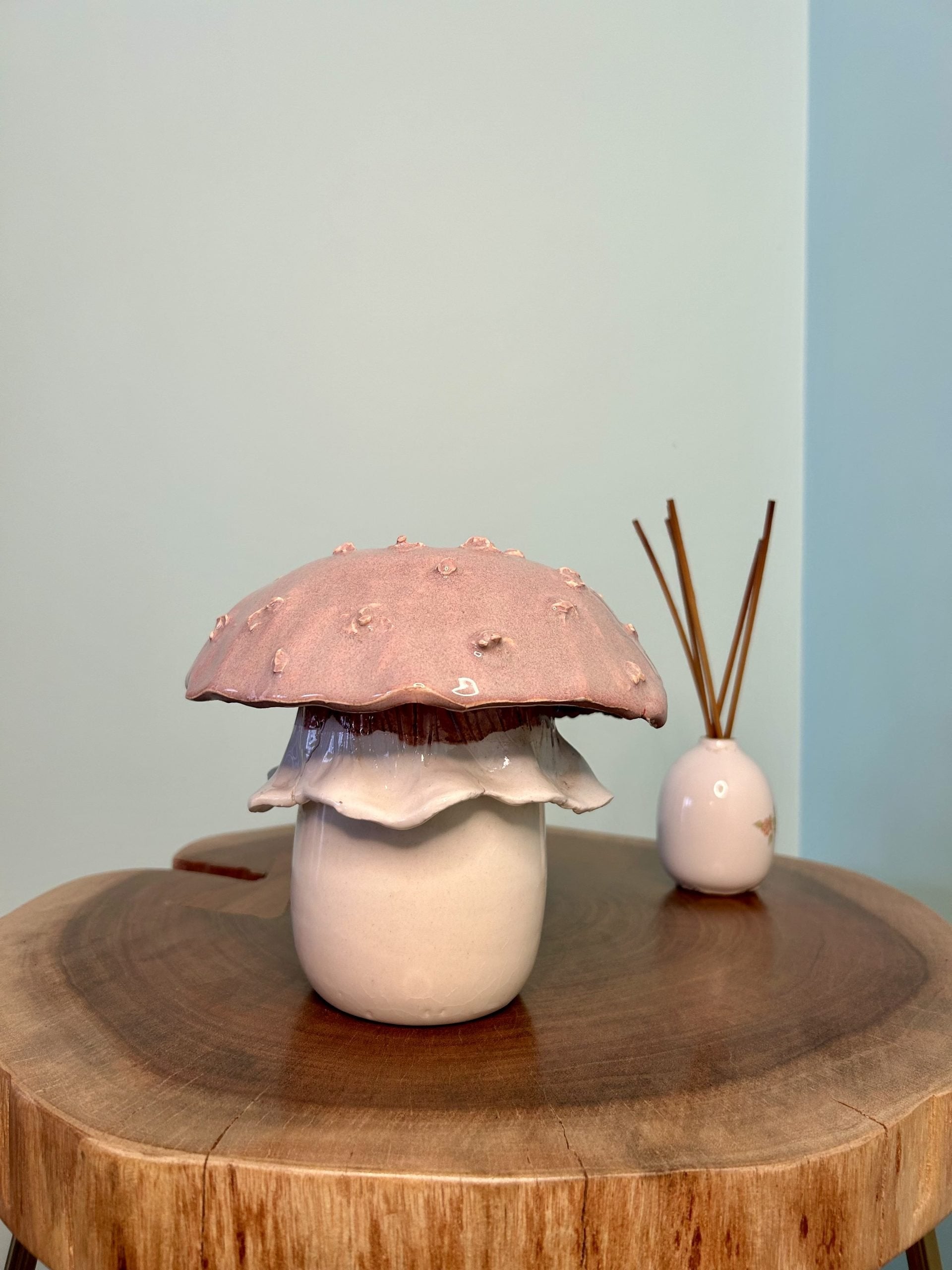 Mushrooms Sculpture - Set of 2 image 1