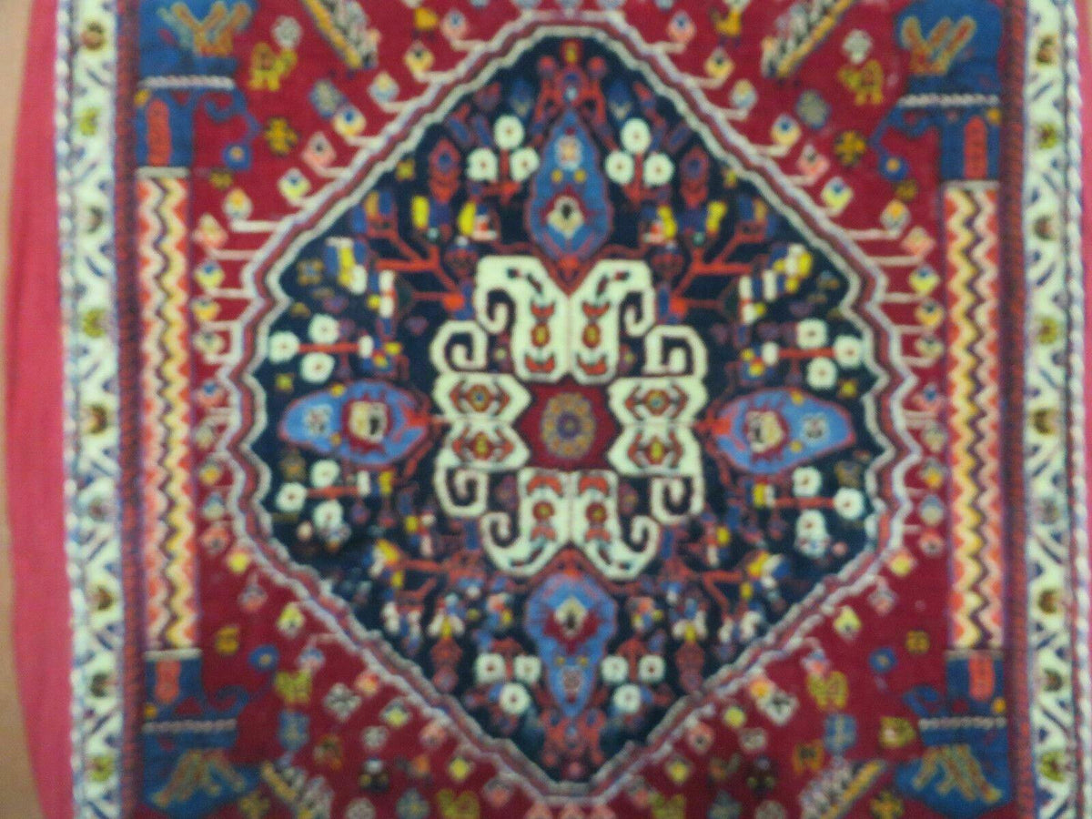 2'X 4' Antique Handmade Turkish Floral Oriental Wool Rug Pillow Case Cushion - Jewel Rugs, view 5