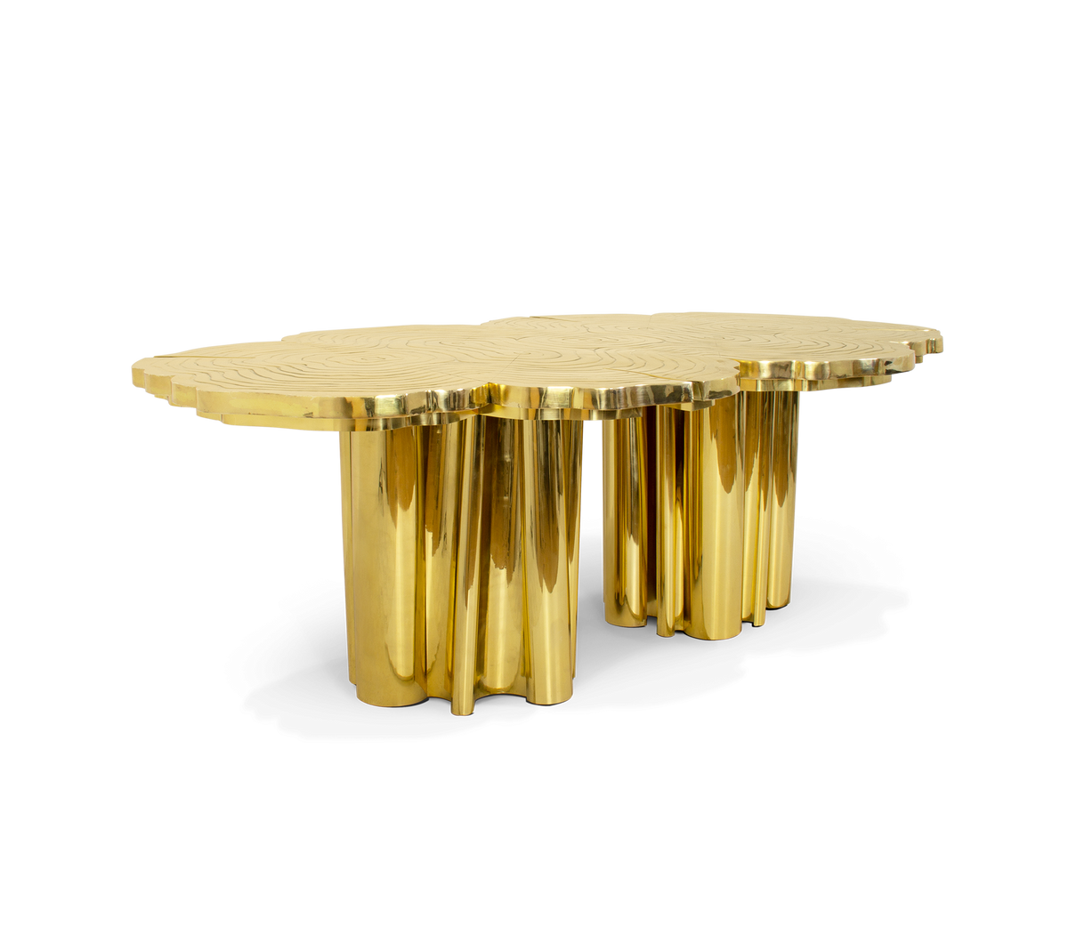Fortuna Round Dining Table by Boca do Lobo
