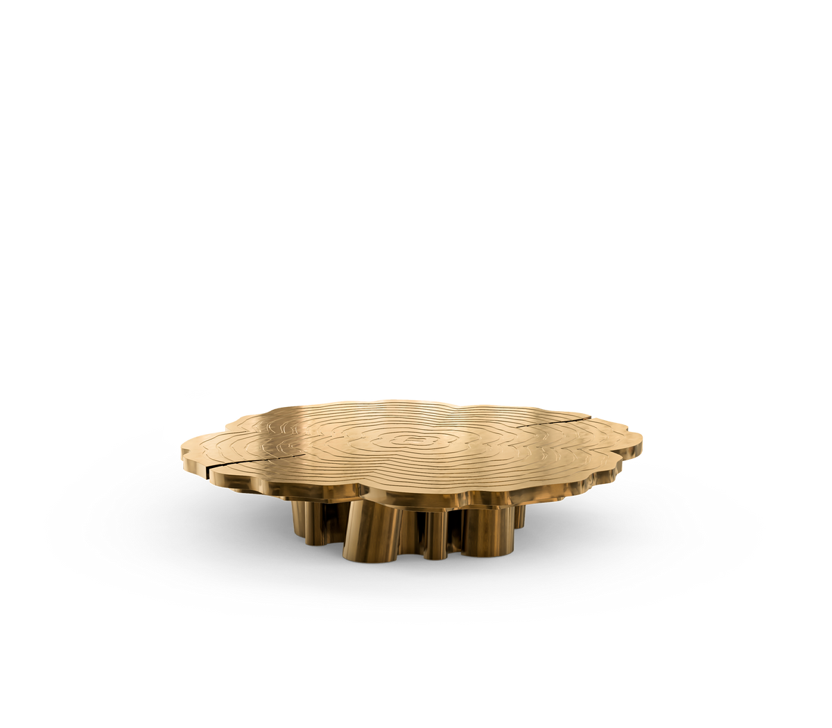 Fortuna Walnut Root Set Of 3 Center Table by Boca do Lobo – view 5