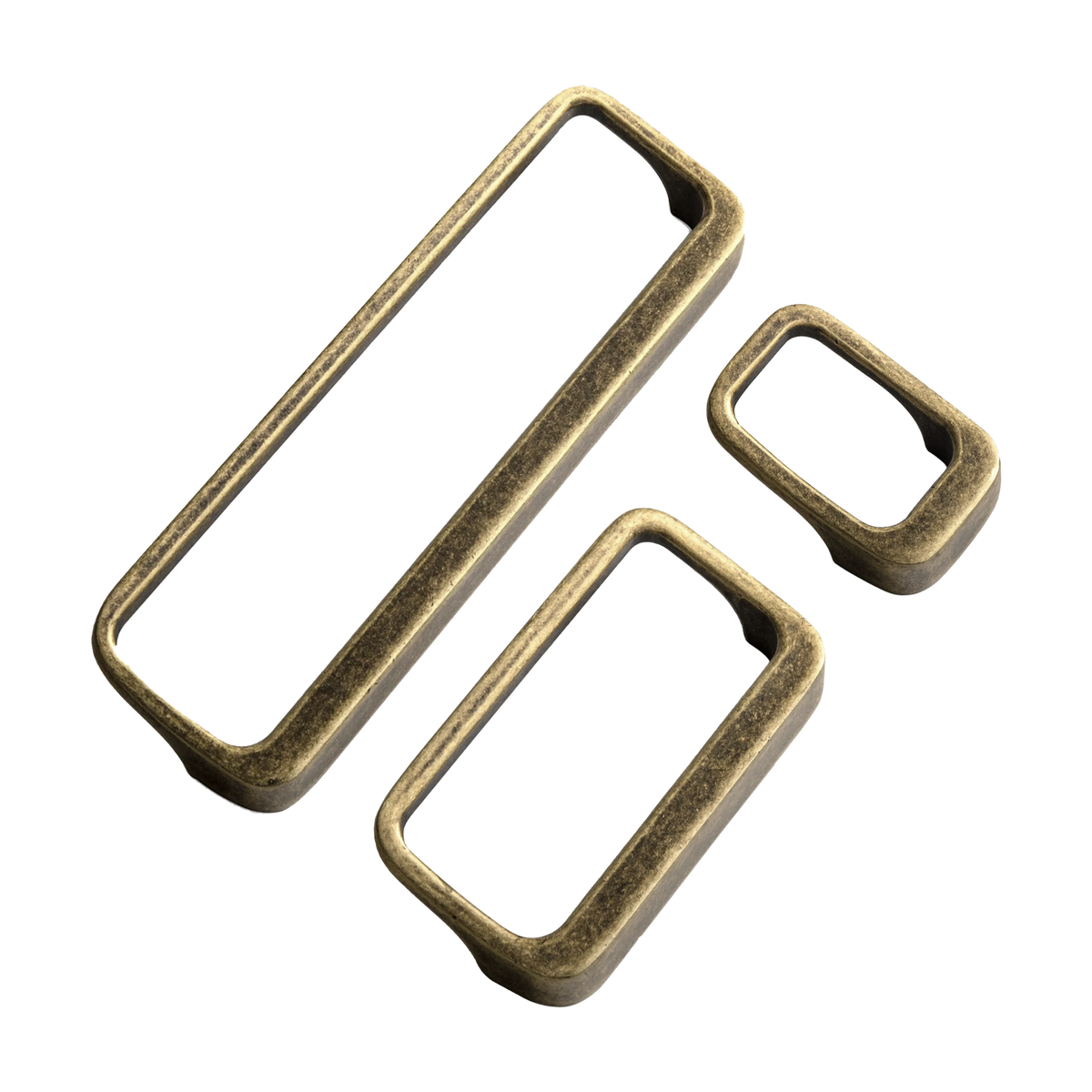 Squared Modern Finger Pulls - Source by Studio Skara