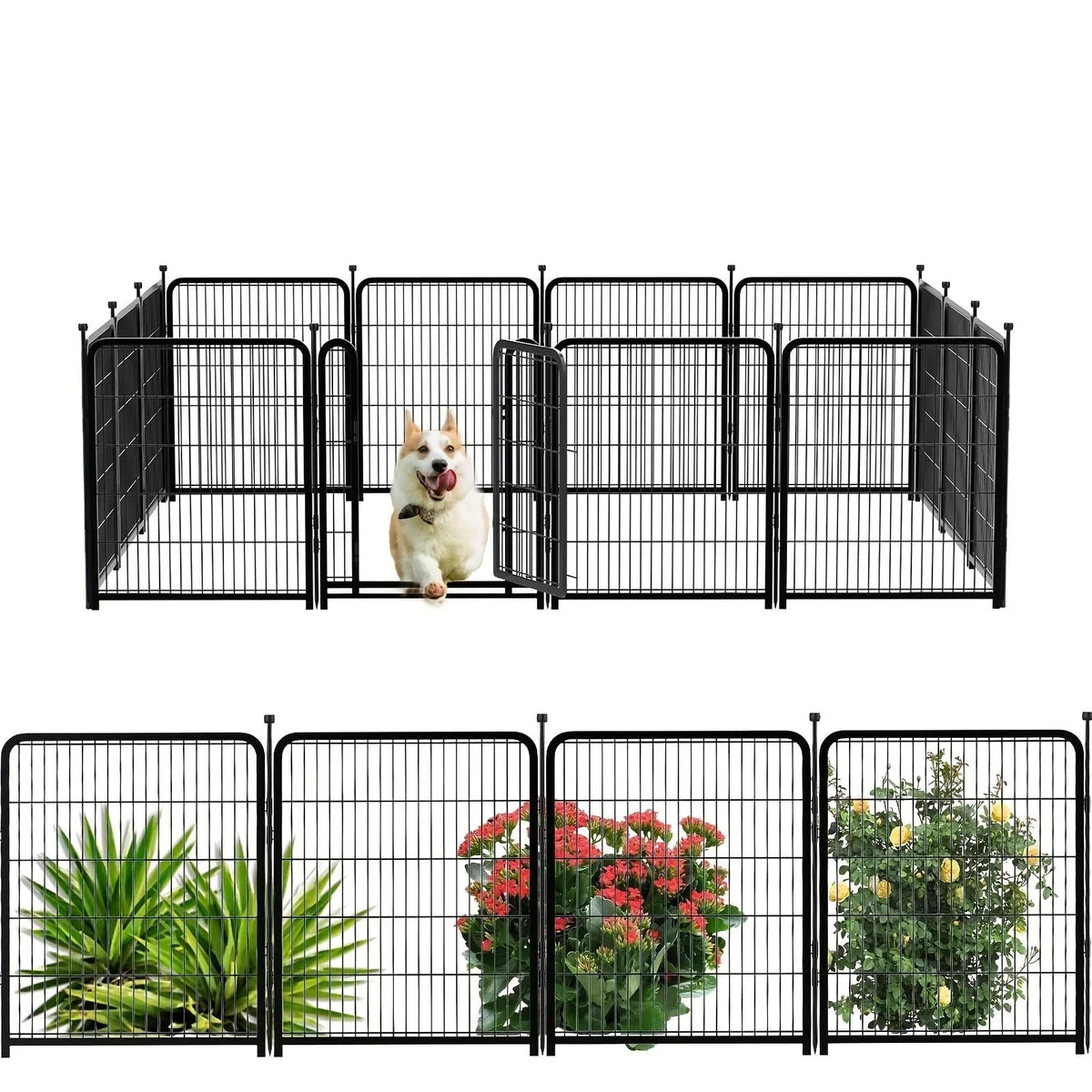 Heavy Duty Metal Dog Playpen