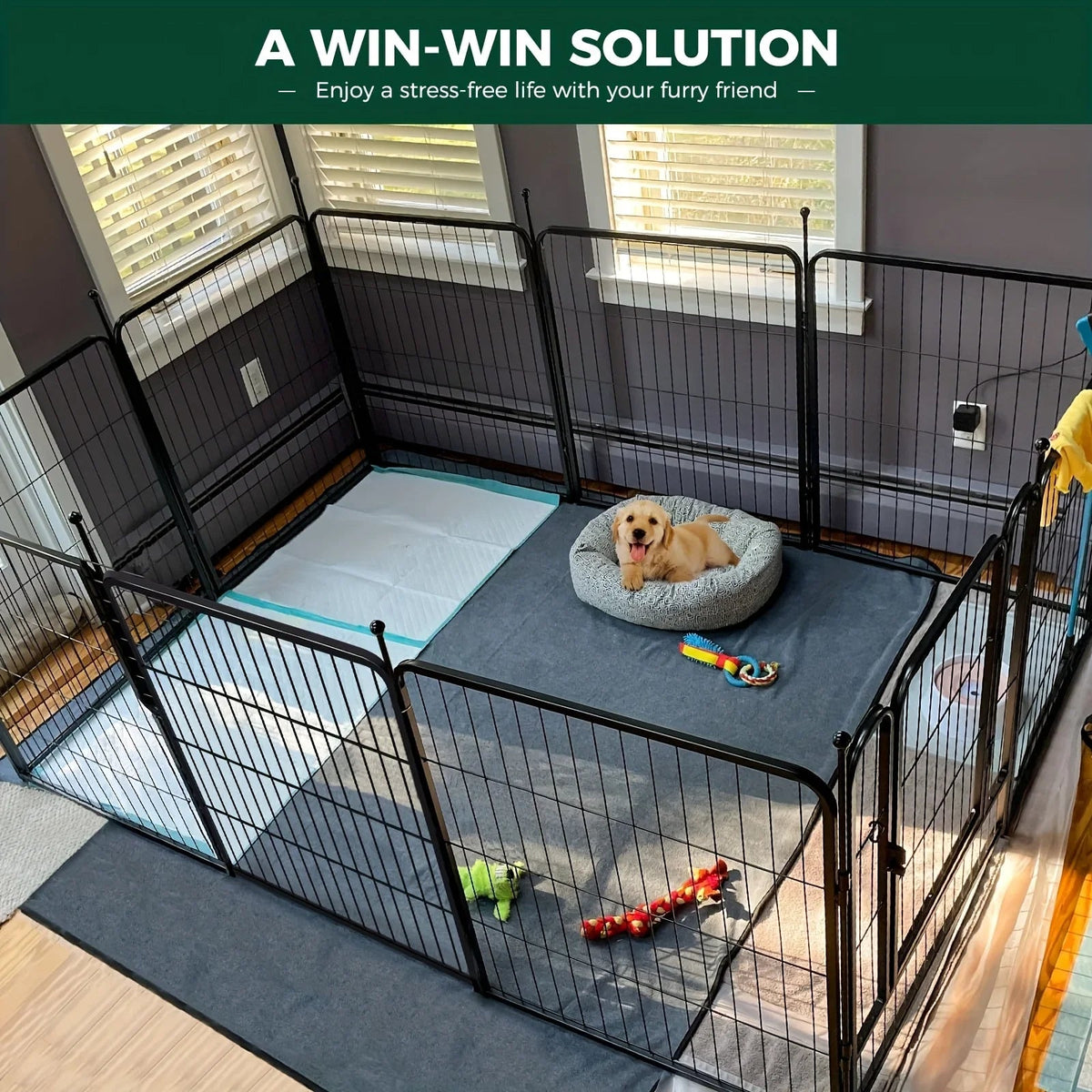 Heavy Duty Metal Dog Playpen