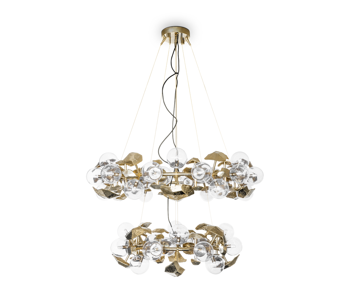 Hera Round II Suspension Lamp by Boca do Lobo