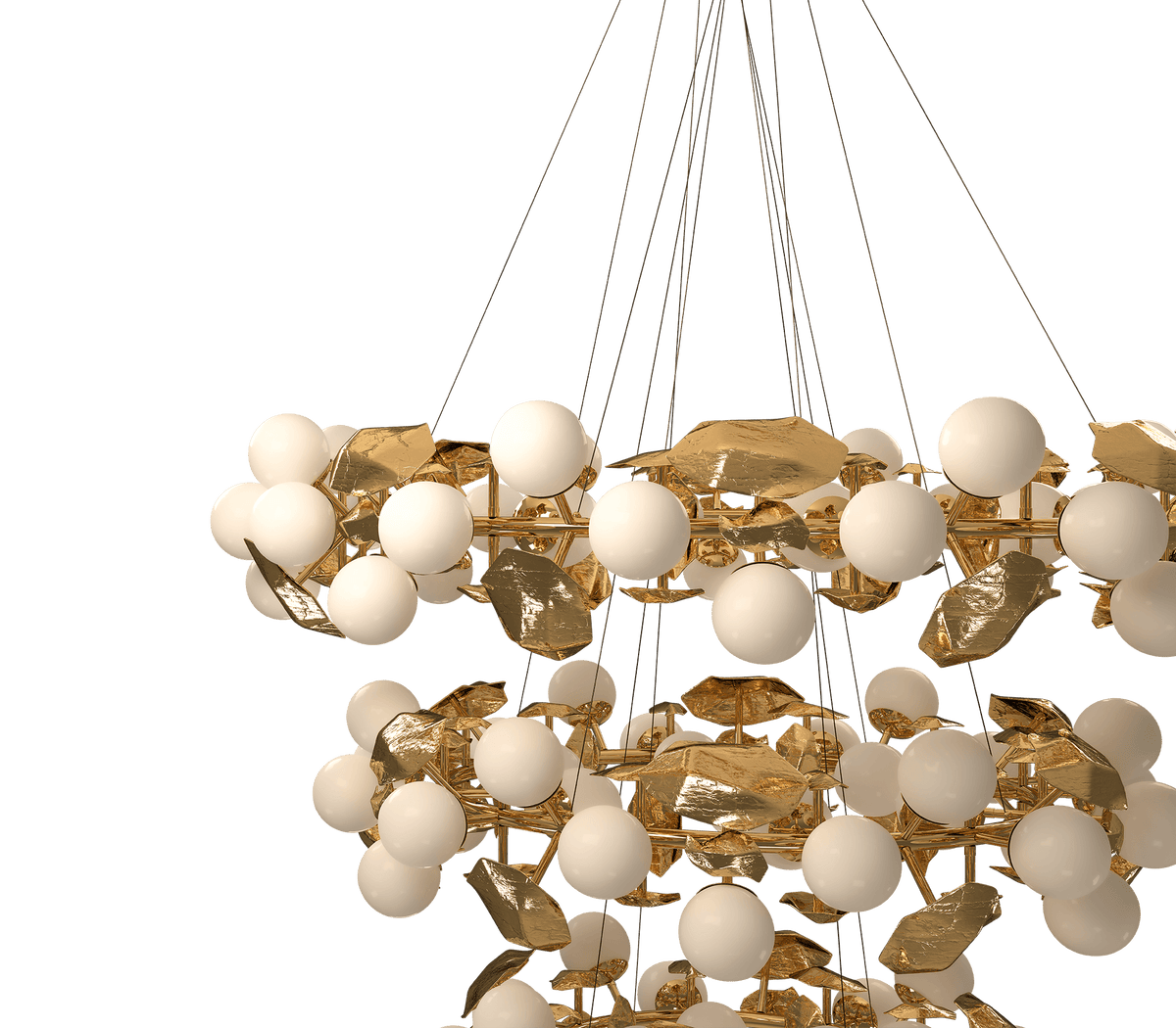 Hera Round III Suspension Lamp by Boca do Lobo – view 2