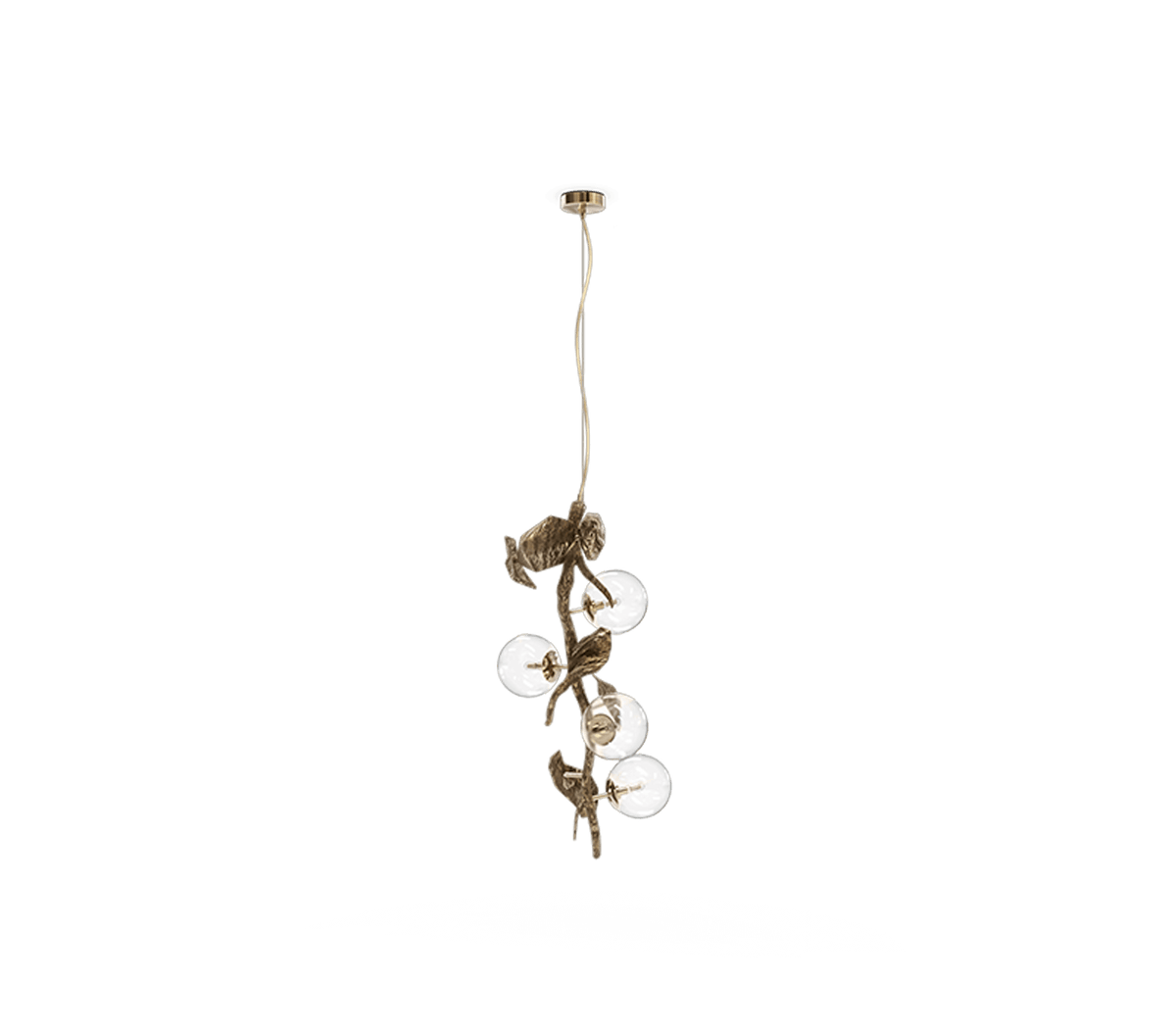 Hera Suspension Single Pendant by Boca do Lobo