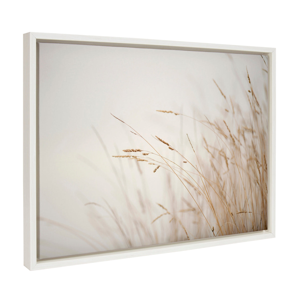 Sylvie Marsh Grass No 1 Framed Canvas by Crystal Lynn Collins